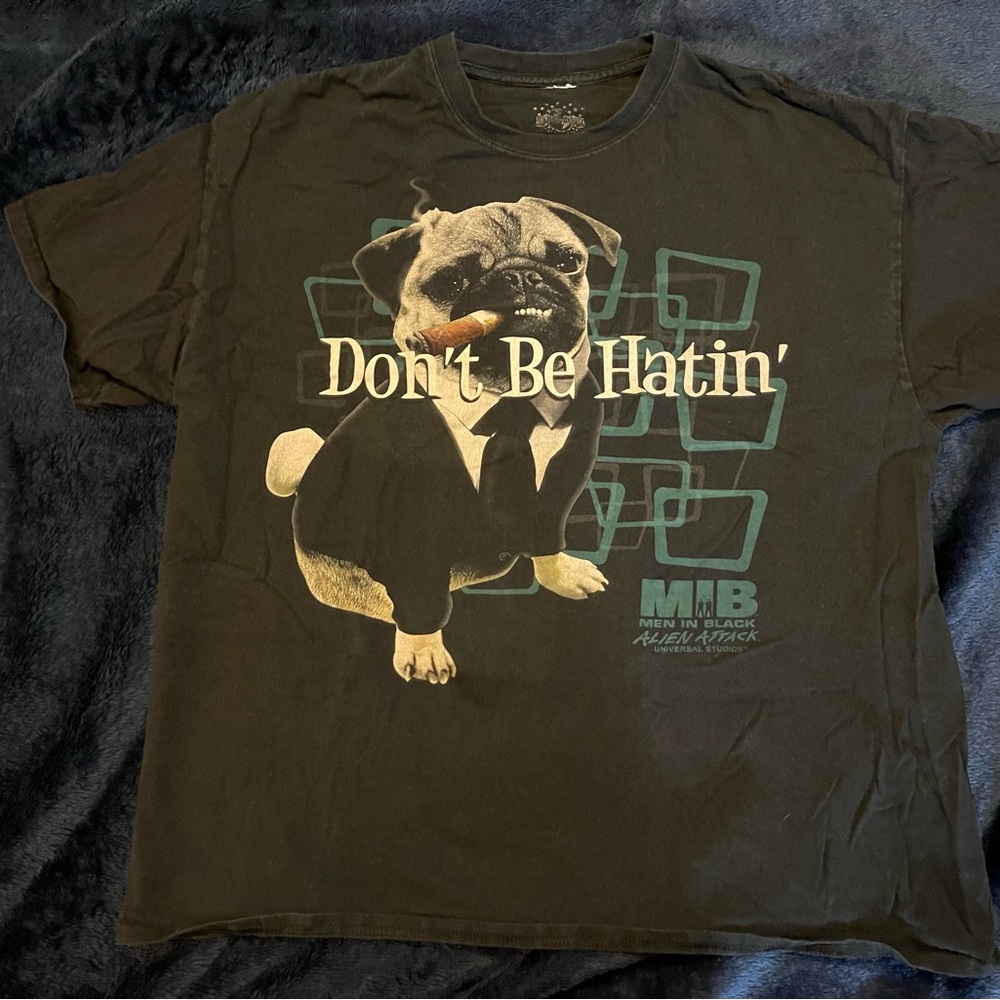 Vintage Universal Studios “Men in Black Alien Attack” Frank shirt XL (bin b)